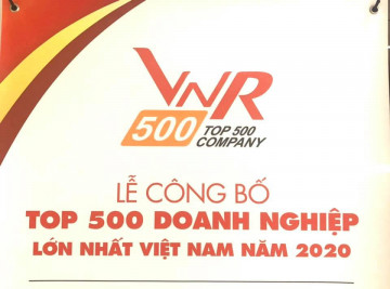 LỄ CÔNG BỐ VNR500 - TOP 500 DOANH NGHIỆP LỚN NHẤT VIỆT NAM NĂM 2020