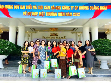 Ban liên lạc Hưu trí QNS – Nét đẹp văn hóa doanh nghiệp của Công ty Cổ phần Đường Quảng Ngãi