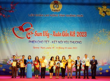 Công ty Cổ phần Đường Quảng Ngãi tham gia chương trình Tết Sum vầy - Xuân gắn kết 2023