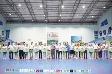 Giải bóng đá Futsal các Câu lạc bộ thành phố Quảng Ngãi mở rộng tranh Cúp Hello High thu hút khán giả đông lịch sử