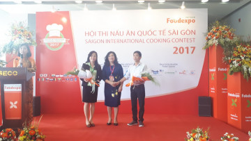 QNS hân hạnh tài trợ Chung kết Hội thi Nấu ăn Quốc tế Sài Gòn 2017