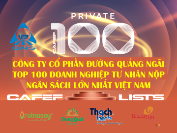 QNS lọt Top 100 doanh nghiệp tư nhân nộp ngân sách lớn nhất Việt Nam