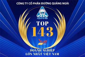 QNS nằm trong Top 500 Doanh nghiệp lớn nhất Việt Nam năm 2024