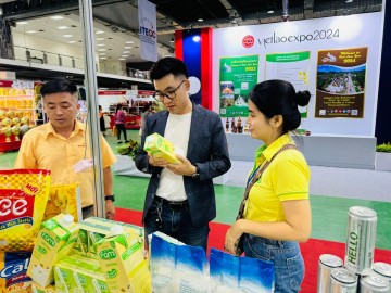 QNS tham gia Hội chợ thương mại Việt – Lào 2024 (VIETLAO EXPO 2024)