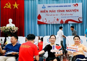 QNS với phong trào hiến máu tình nguyện "Hiến  máu cứu người – Một nghĩa cử cao đẹp”