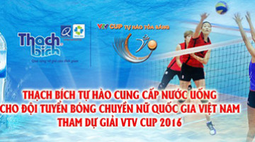 Thạch Bích là nhà cung cấp nước uống cho giải bóng chuyền Nữ Quốc tế VTV Cup 2014.