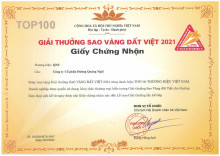 Top 100 Giải thưởng Sao vàng đất Việt năm 2021