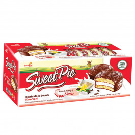 Bánh mềm Sô cô la Sweet Pie 440g