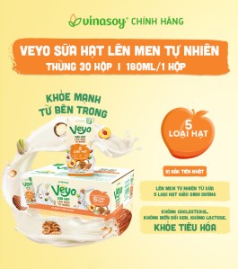 Sữa chua uống từ thực vật VEYO vị Đào tiên Nhật