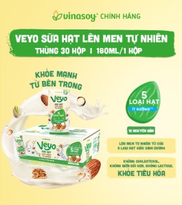 VEYO - Sữa hạt lên men tự nhiên vị nguyên bản ít đường