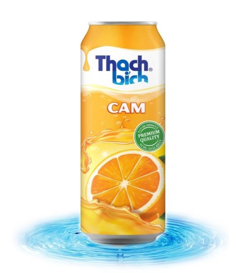 Nước giải khát Tasty Cam Thạch Bích (Lon 320ml)