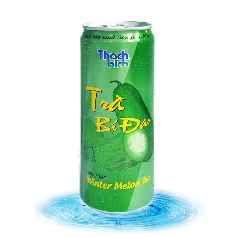 Nước giải khát Trà bí đao Thạch Bích (Lon 320ml)