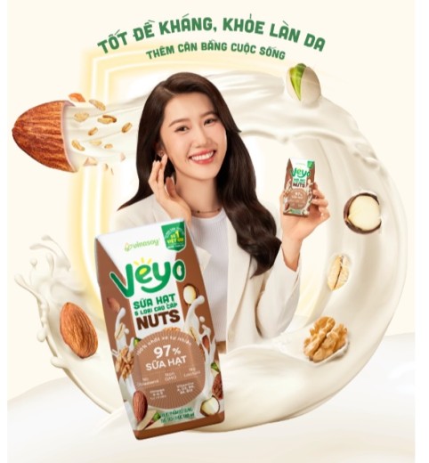 VEYO - Sữa hạt 5 loại cao cấp NUTS