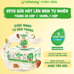 VEYO - Sữa hạt lên men tự nhiên vị nguyên bản ít đường