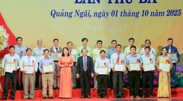 4 cá nhân của Công ty CP Đường Quảng Ngãi được trao học bổng “Học không bao giờ cùng” lần thứ 3 năm 2025