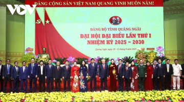 Đại hội Đảng bộ tỉnh Quảng Ngãi: Đại hội của niềm tin, tầm nhìn và hành động