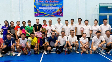 Giao lưu Cầu lông thắm tình hữu nghị, lan tỏa tinh thần thể thao