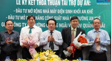 BIDV Quảng Ngãi ký kết hợp tác với Công ty CP Đường Quảng Ngãi