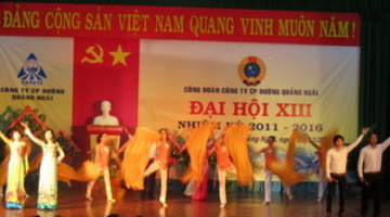 Công đoàn Công ty CP Đường Quảng Ngãi - 5 năm một chặng đường