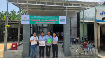Công ty TNHH MTV TM Thành Phát trao nhà Mái ấm Công đoàn cho đoàn viên công đoàn tại xã Hành Phước huyện Nghĩa Hành