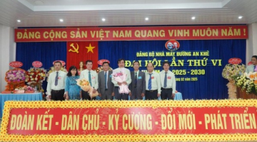 Đại hội Đảng bộ Nhà máy Đường An Khê lần thứ VI, nhiệm kỳ 2025 – 2030 thành công tốt đẹp!