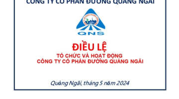 Điều lệ tổ chức và hoạt động Công ty Cổ phần năm 2024