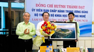 Đoàn Công tác của Bộ Khoa học và Công nghệ đến thăm và làm việc tại Công ty