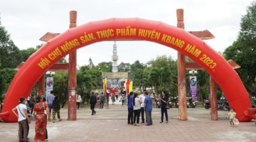 Đường Quảng Ngãi tham gia Ngày hội du lịch huyện Kbang