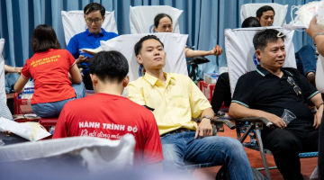 Lần đầu hiến máu tình nguyện của chàng “tân binh” Vinasoy