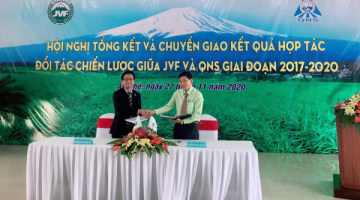 Hội nghị tổng kết và chuyển giao kết quả hợp tác giữa JVF và QNS