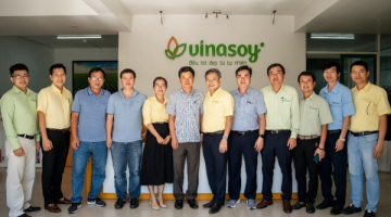 Nhà máy Sữa đậu nành Việt Nam Vinasoy đón tiếp đoàn khách Lãnh đạo UBND tỉnh Gia Lai