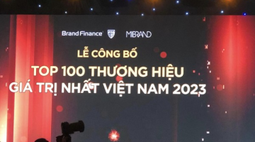 QNS đã có mặt trên bảng xếp hạng TOP 100 thương hiệu mạnh nhất và giá trị nhất Việt Nam