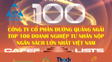 QNS lọt Top 100 doanh nghiệp tư nhân nộp ngân sách lớn nhất Việt Nam