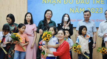 QNS nhận đỡ đầu 20 trẻ mồ côi có hoàn cảnh khó khăn trong tỉnh Quảng Ngãi