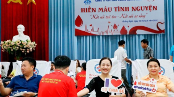 QNS với phong trào hiến máu tình nguyện 