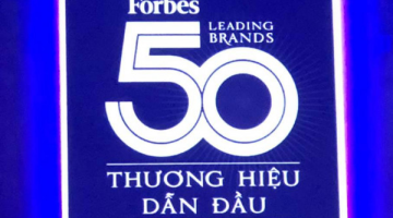 Tạp chí Forbes Việt Nam vinh danh 50 thương hiệu dẫn đầu 2020