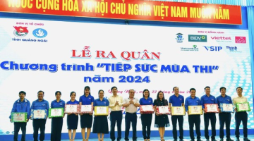 Thạch Bích đồng hành cùng chương trình “Tiếp sức mùa thi” năm 2024
