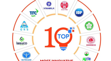 Top 10 Doanh nghiệp Sáng tạo và Kinh doanh hiệu quả Việt Nam 2023 ngành Thực phẩm - Đồ uống