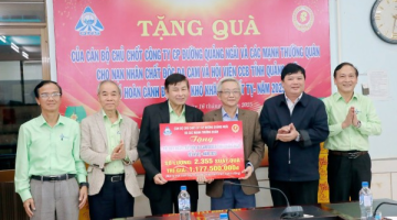 QNS tổ chức trao quà Tết cho nạn nhân chất độc da cam/dioxin và cựu chiến binh tỉnh