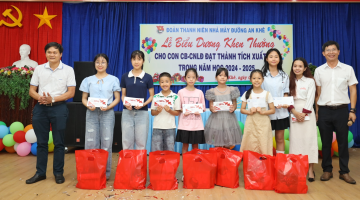 Nhà máy Đường An Khê xác định - Đầu tư cho giáo dục là đầu tư cho tương lai bền vững