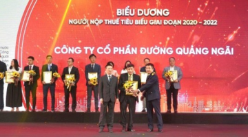 Tự hào là một trong 138 doanh nghiệp và người nộp thuế tiêu biểu trên cả nước giai đoạn 2020-2022