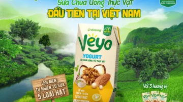 Vinasoy chính thức ra mắt thương hiệu VEYO với dòng sản phẩm VEYO Yogurt - Sữa chua uống 100% thực vật ĐẦU TIÊN tại Việt Nam