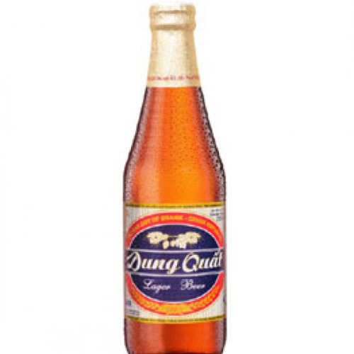 Bia chai Dung Quất đỏ