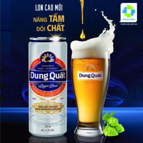 Bia lon Dung Quất