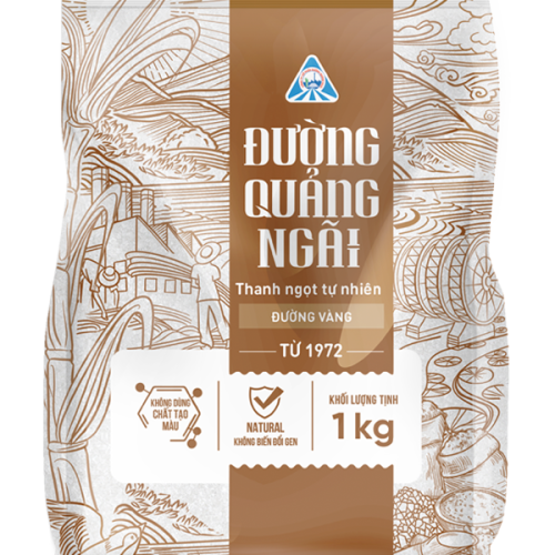 Đường vàng Đường Quảng Ngãi – Túi 1kg