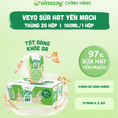 VEYO - Sữa hạt Yến mạch OAT